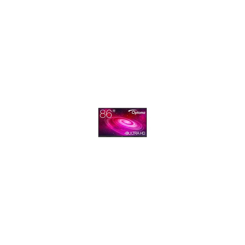Optoma 1861RK IFPD 86" - interaktivní dotykový, 4K UHD, multidotyk 40prstu, Android 14, 8GB RAM / 64GB ROM