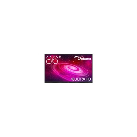 Optoma 1861RK IFPD 86" - interaktivní dotykový, 4K UHD, multidotyk 40prstu, Android 14, 8GB RAM / 64GB ROM