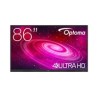 Optoma 1861RK IFPD 86" - interaktivní dotykový, 4K UHD, multidotyk 40prstu, Android 14, 8GB RAM / 64GB ROM