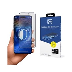 3mk tvrzené sklo HardGlass Matt Max Privacy pro Apple iPhone 16 Pro Max
