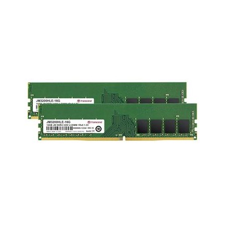 TRANSCEND DIMM DDR4 32GB (Kit of 2) 3200Mhz 1Rx8 2Gx8 CL22 1.2V