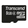 TRANSCEND MicroSDHC karta 8GB Class 4, bez adaptéru
