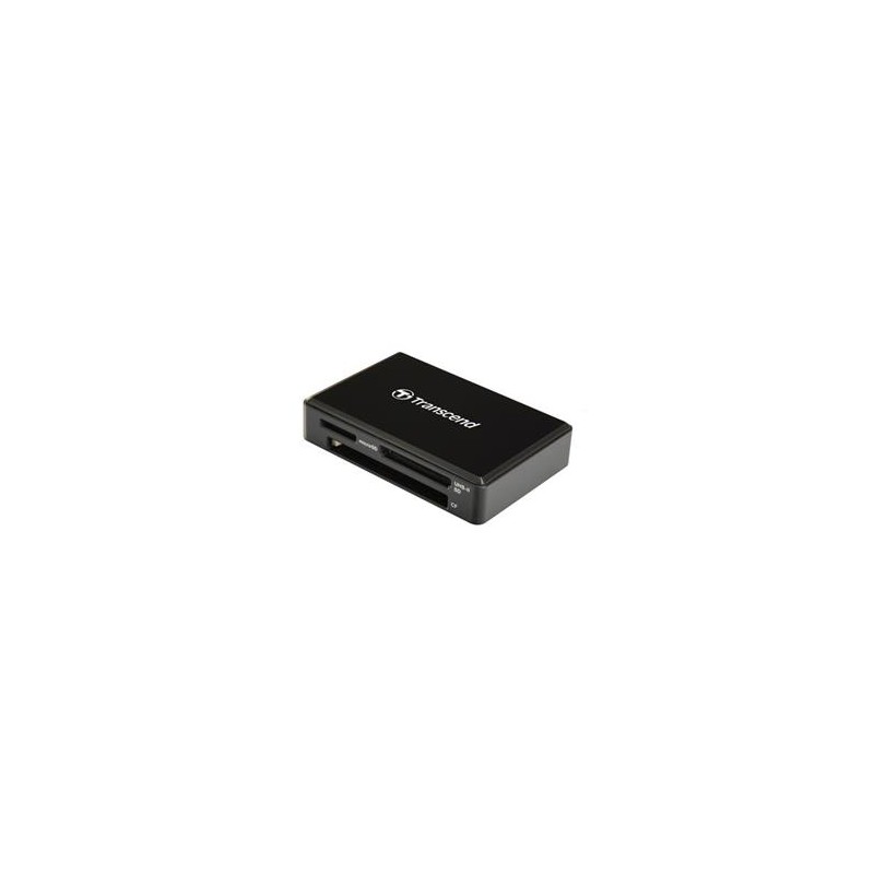 TRANSCEND Gen1 All-in-1 UHS-II Multi Card Reader RDF9K2, USB 3.1, Black