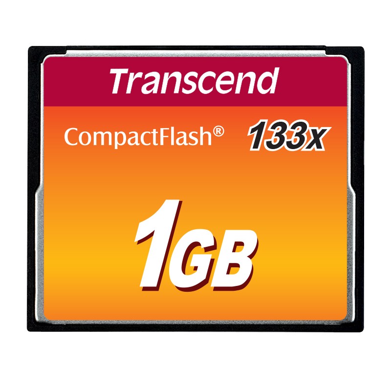 TRANSCEND Compact Flash 1GB (133x)