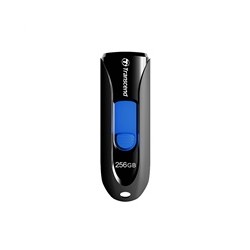 TRANSCEND Flash Disk 256GB JetFlash®790, USB 3.1 (R:100/W:40 MB/s) černá/modrá