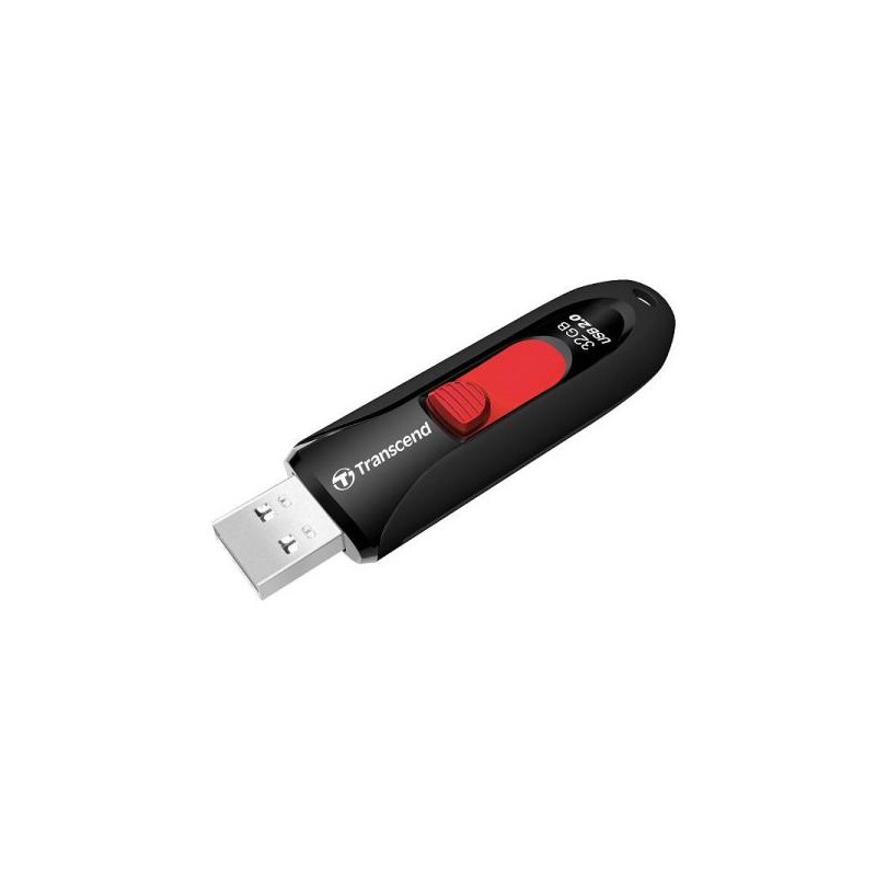 TRANSCEND Flash Disk 32GB JetFlash®590K, USB 2.0 (R:16/W:6 MB/s) černá