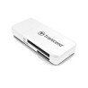 TRANSCEND Card Reader F5, USB 3.0, White