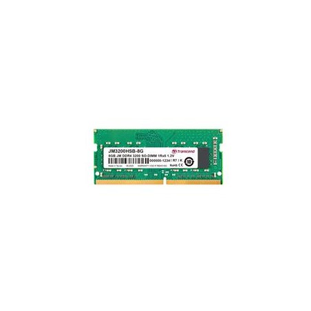 TRANSCEND SODIMM DDR4 8GB 3200MHz 1Rx16 1Gx16 CL22 1.2V