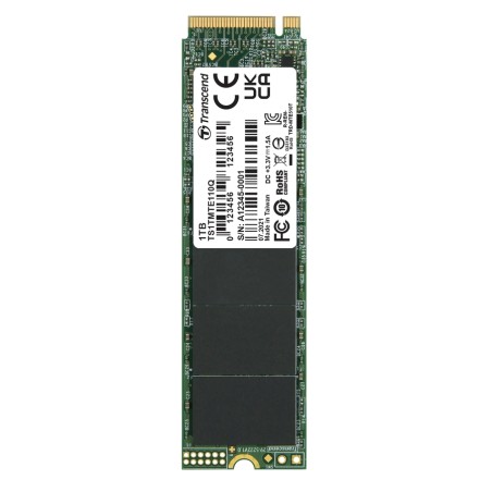 TRANSCEND SSD 110Q 1TB, M.2 2280, PCIe Gen3x4, NVMe, M-Key, QLC, DRAM-less