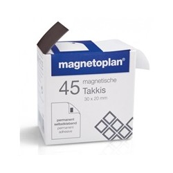 Samolepící magnety Magnetoplan Takkis (45ks)