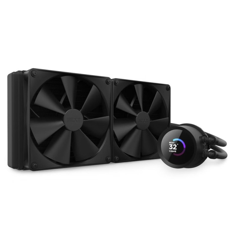 NZXT vodní chladič Kraken 280 / 2x140mm fan / LCD disp. / 6 let / LGA1851 / AM5