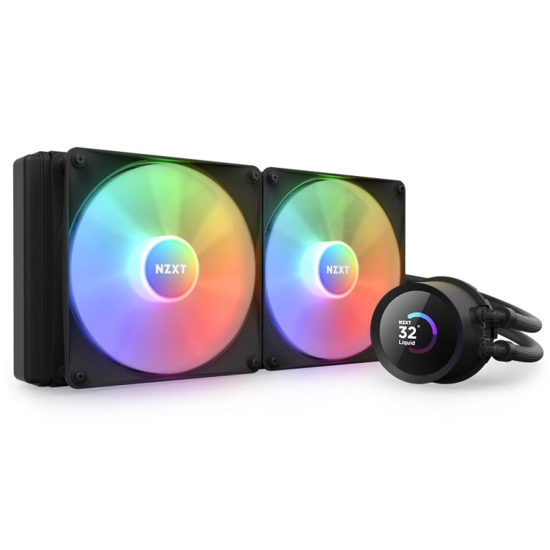 NZXT vodní chladič Kraken 280 RGB / 2x140mm fan / LCD disp. / 6 let / LGA1851 / AM5