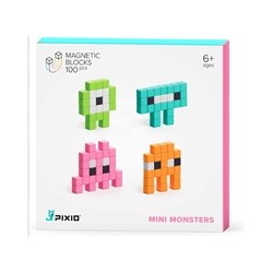 PIXIO Mini Monsters magnetická stavebnice