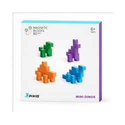 PIXIO Mini Dinos magnetická stavebnice
