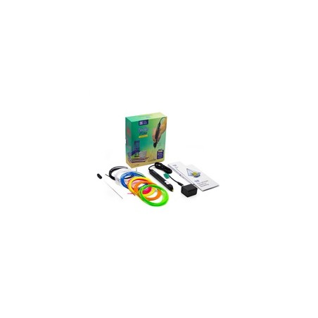 3Doodler 3D pero FLOW + 8 PLA náplní a 3D šablona