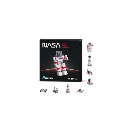 PIXIO NASA - Vesmírná mise magnetická stavebnice