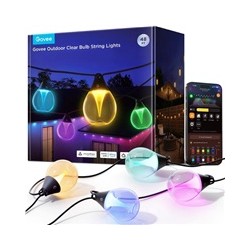 Govee RGBICW Smart zahradní řetěz 15 žárovek Matter