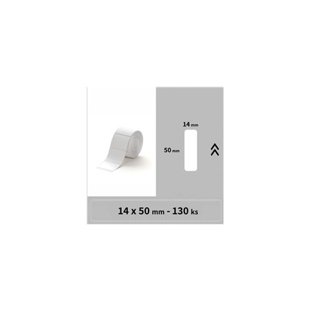 Niimbot štítky RP 15x50mm 125ks Bílé pro D11, D11-M, D110, D110-H