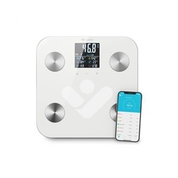 TrueLife FitScale W6 BT - Bioelektrická impedanční bluetooth váha - bílá