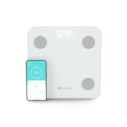 TrueLife FitScale W1 BT White - bioelektrická impedanční bluetooth váha