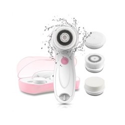 TOUCHBeauty 0759A Čisticí kartáč na pleť 3v1 růžový