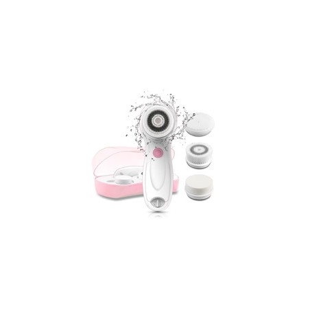 TOUCHBeauty 0759A Čisticí kartáč na pleť 3v1 růžový