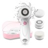 TOUCHBeauty 0759A Čisticí kartáč na pleť 3v1 růžový