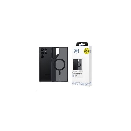 3mk ochranný kryt Smoke MagCase pro Samsung Galaxy S22 Ultra 5G