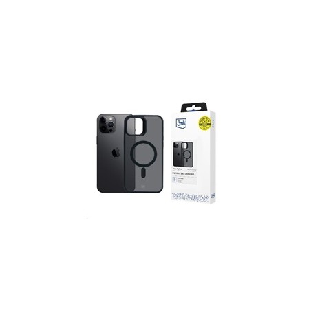 3mk ochranný kryt Smoke MagCase pro Apple iPhone 12 Pro Max