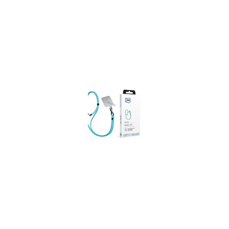 3mk EasyClip Light Blue (black)