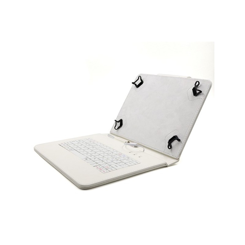 C-TECH pouzdro univer.s klav. 9.7-10.1" bílé