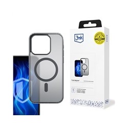 3mk ochranný kryt Frosty MagCase Black pro Apple iPhone 16 Pro