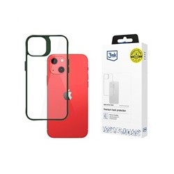 3mk ochranný kryt Satin Armor Case+ Green pro Apple iPhone 13
