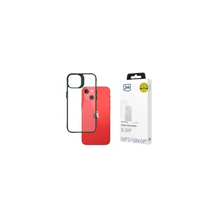 3mk ochranný kryt Satin Armor Case+ Green pro Apple iPhone 13
