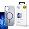 3mk ochranný kryt Frosty MagCase Blue pro Apple iPhone 16