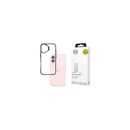 3mk ochranný kryt Satin Armor Case+ Purple pro Apple iPhone 16