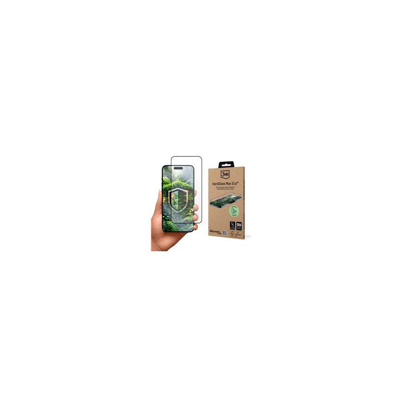 3mk tvrzené sklo HardGlass Max Eco pro Apple iPhone 16 Pro