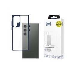 3mk ochranný kryt Satin Armor Case+ Blue pro Samsung Galaxy S24 Ultra