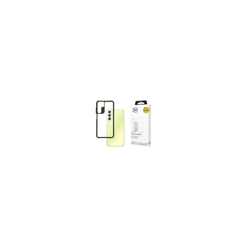 3mk ochranný kryt Satin Armor Case+ Green pro Samsung Galaxy A25 5G