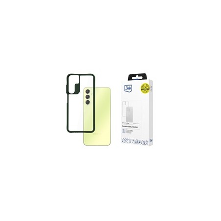 3mk ochranný kryt Satin Armor Case+ Green pro Samsung Galaxy A25 5G