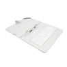 AIREN AiTab Leather Case 4 with USB Keyboard 10" WHITE (CZ/SK/DE/UK/US.. layout)