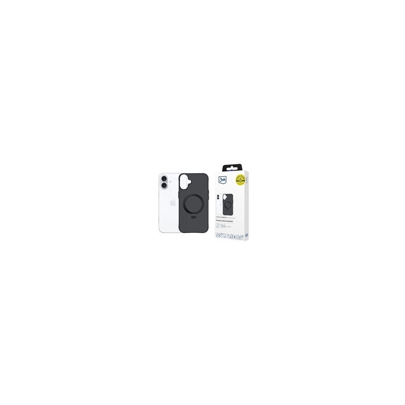 3mk ochranný kryt Smoke Case Mag&Stand pro Apple iPhone 17
