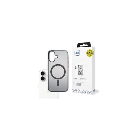3mk ochranný kryt Frosty MagCase Black pro Apple iPhone 17