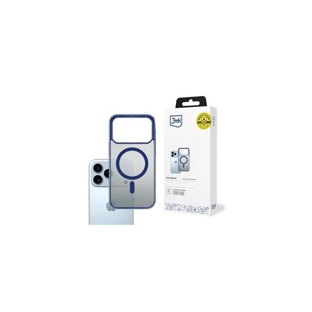 3mk ochranný kryt Frosty MagCase Blue pro Apple iPhone 17 Pro Max