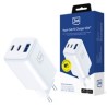 3mk síťová nabíječka Hyper GaN Charger 65W, bílá