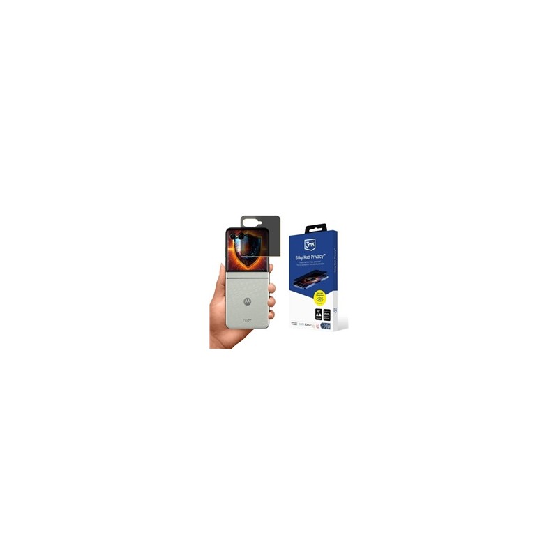 3mk ochranná folie Silky Matt Privacy pro Motorola Razr 60