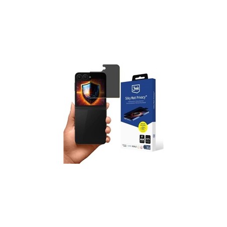 3mk ochranná folie Silky Matt Privacy pro Samsung Galaxy Z Flip 6 / 7 FE