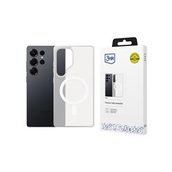 3mk ochranný kryt Smoke MagCase White pro Samsung Galaxy S25 Ultra