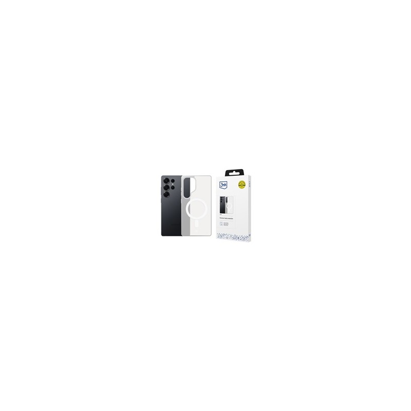 3mk ochranný kryt Smoke MagCase White pro Samsung Galaxy S25 Ultra