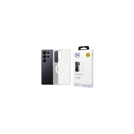 3mk ochranný kryt Smoke MagCase White pro Samsung Galaxy S25 Ultra